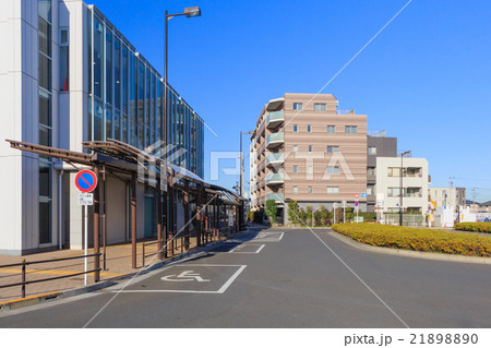 南武線 西府駅 北口駅前の風景 南武線 西府駅 北口駅前の風景 21898890