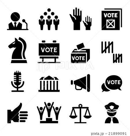 Democracy icon 21899091