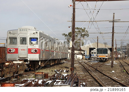 熊本電鉄の車庫 熊本電鉄の車庫 21899165