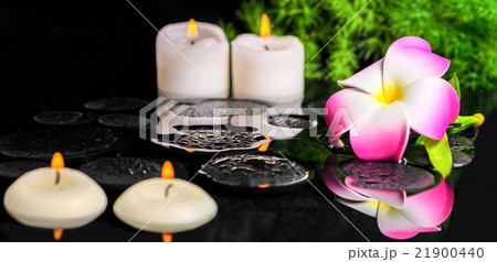 beautiful spa background of plumeria flower, beautiful spa background of plumeria flower, 21900440