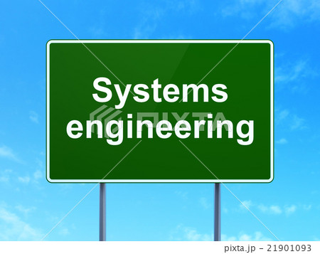 Science concept: Systems Engineering on road sign Science concept: Systems Engineering on road sign 21901093