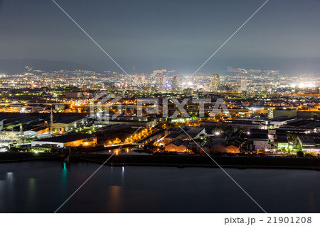 西淀川、尼崎の夜景 西淀川、尼崎の夜景 21901208