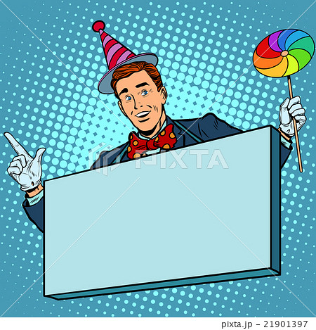 Circus poster clown promoter 21901397