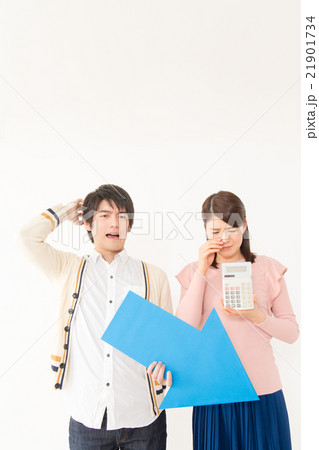 矢印を持つ男女 矢印を持つ男女 21901734