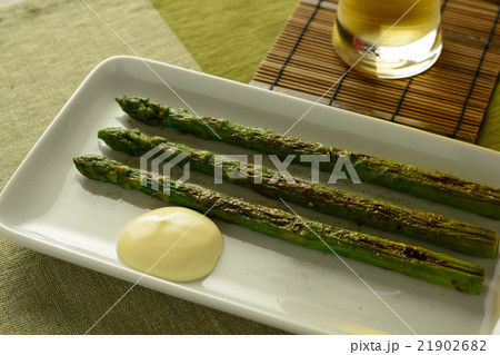 焼きアスパラガス 焼きアスパラガス 21902682