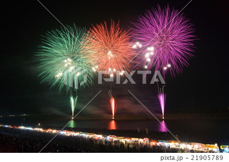 筑後川花火大会 21905789