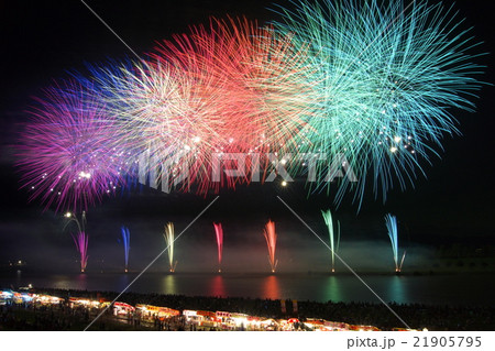 筑後川花火大会 21905795