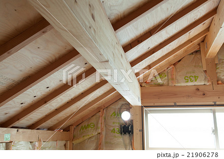 工事中　小屋裏の母屋 21906278