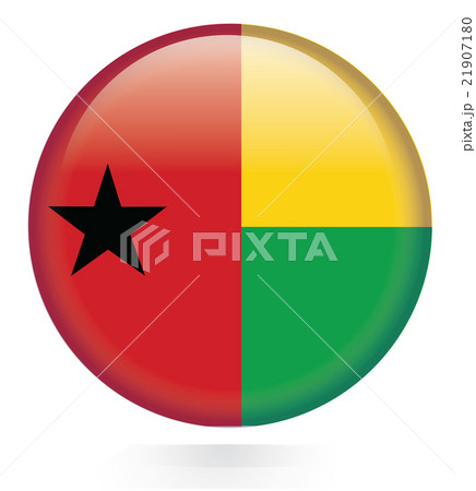 Guinea Bissau Flag button Guinea Bissau Flag button 21907180