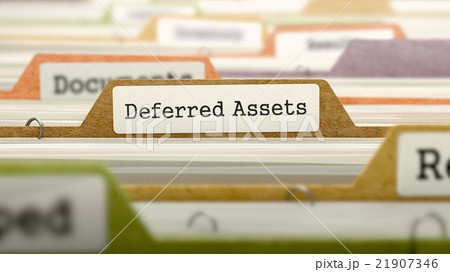Deferred Assets Concept. Folders in Catalog. 21907346