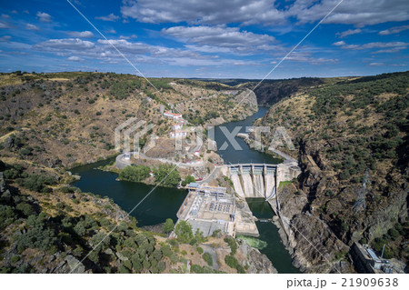 Aerial view of Dam Aerial view of Dam 21909638