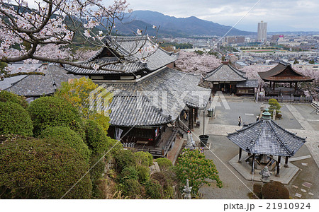 【西国三十三所】第十四番 桜咲く春の三井寺観音堂と大津市街 滋賀県大津市 【西国三十三所】第十四番 桜咲く春の三井寺観音堂と大津市街 滋賀県大津市 21910924