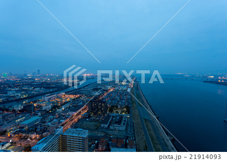 大阪ベイエリアの夜景 大阪ベイエリアの夜景 21914093