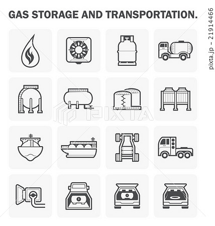 Gas vector icon 21914466