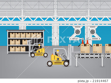 Production line vector Production line vector 21914467