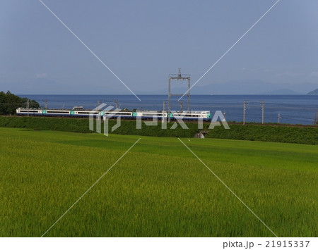 485系 天理臨 志賀‐蓬莱 21915337