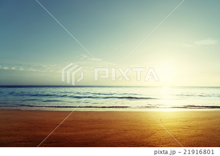 sunset on Seychelles beach sunset on Seychelles beach 21916801