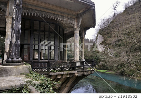Old house railway station in New Athos Abkhazia 21918502