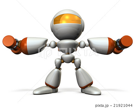 ダンベルで鍛えるキュートなロボット ダンベルで鍛えるキュートなロボット 21921044