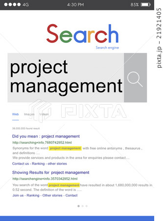 Project Management Manager Managing Planning Concept 21921405