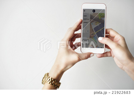 Communication Using Smartphone Lifestyle Concept 21922683