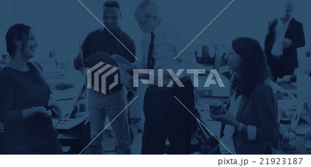 Collaboration Communication Togetherness Office Concept Collaboration Communication Togetherness Office Concept 21923187