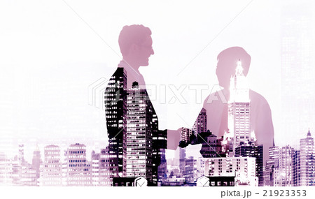 Business Collaboration Corporate Colleagues Partner Concept Business Collaboration Corporate Colleagues Partner Concept 21923353