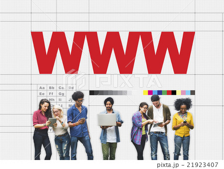 WWW Website Networking Connection Sharing Social Concept WWW Website Networking Connection Sharing Social Concept 21923407