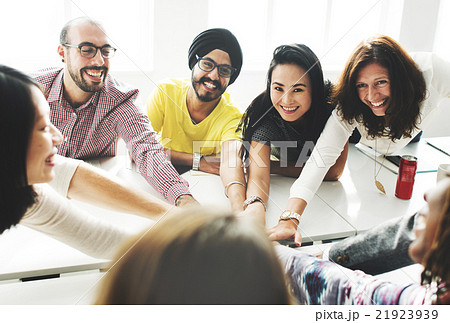 Cooperation Enjoying Participation Partnership Concept 21923939