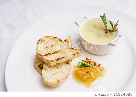 pate with toast 21924036