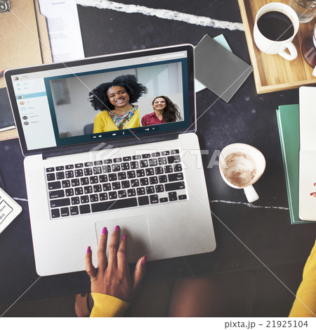 Video Call Facetime Chatting Communication Concept 21925104