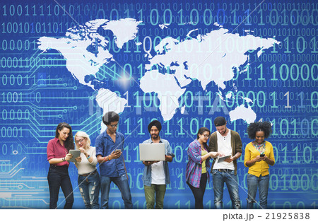 Worldwide Global Unity Social Gathering Community Concept 21925838