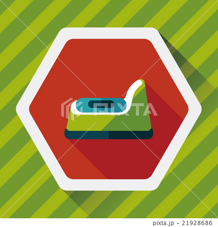 baby potty flat icon with long shadow,eps10 21928686