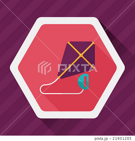 kite flat icon with long shadow,eps10 kite flat icon with long shadow,eps10 21931205