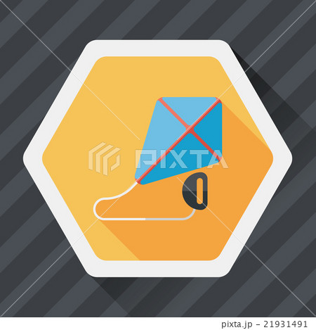 kite flat icon with long shadow,eps10 kite flat icon with long shadow,eps10 21931491