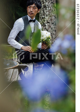 新郎　ポートレート 21936319