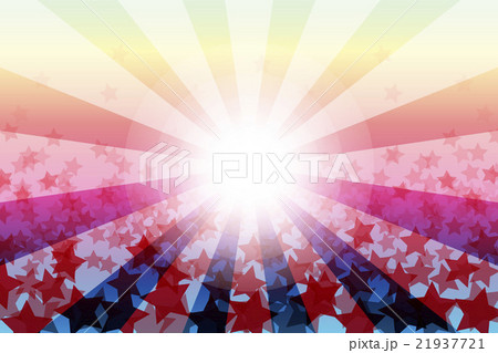 背景素材壁紙 星模様 スターダスト 星屑 放射線状 キラキラ ピカピカ 銀河 光 輝き 楽しい 宇宙のイラスト素材