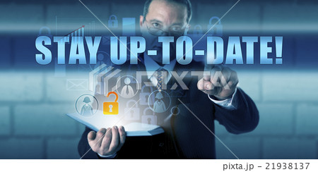 End User Pressing STAY UP-TO-DATE! End User Pressing STAY UP-TO-DATE! 21938137