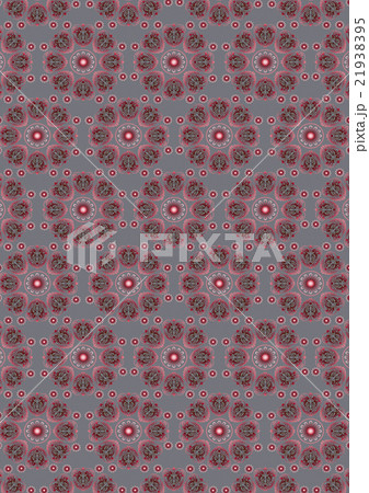Gray seamless background with oval maroon ornament 21938395