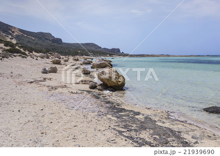 Balos bay at Crete island, Greece. Gramvousa. 21939690