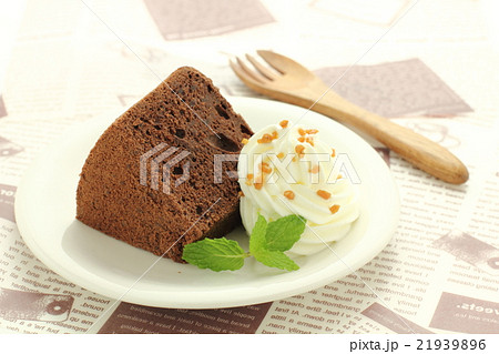 チョコレートシフォンケーキ チョコレートシフォンケーキ 21939896