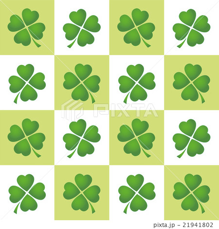 Shamrocks Tiles Pattern Background Shamrocks Tiles Pattern Background 21941802