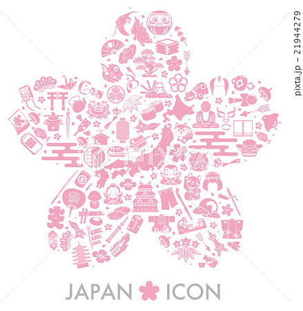 日本　アイコン 21944279
