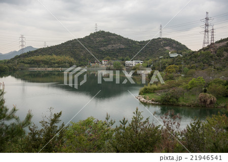 平荘湖 高台から(兵庫県加古川市) 平荘湖 高台から(兵庫県加古川市) 21946541