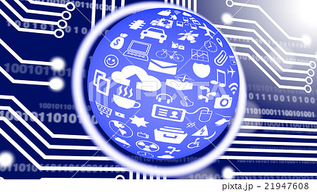 Internet of things concept illustration Internet of things concept illustration 21947608