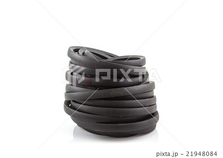 Black engine belt accessories. 21948084
