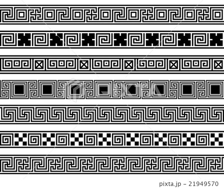 different meander ansient patterns wide frame different meander ansient patterns wide frame 21949570