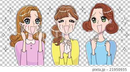 絕望的婦女的例證 絕望的婦女的例證 21950935