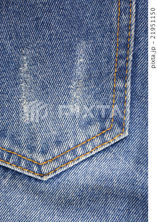 Old blue jeans background. 21951150