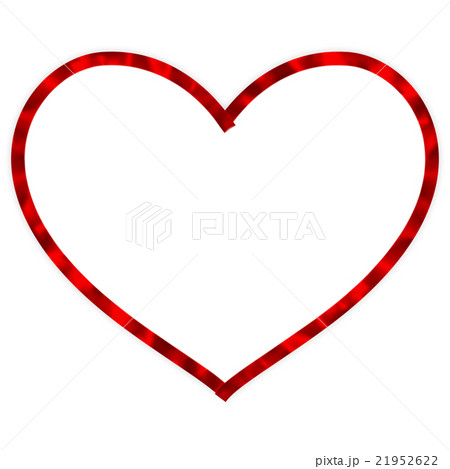 Ribbon heart isolated. EPS 10 21952622